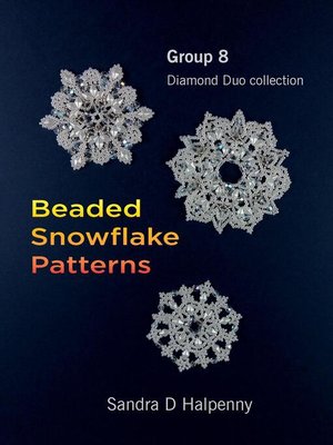 cover image of Beaded Snowflake Patterns--Group 8
